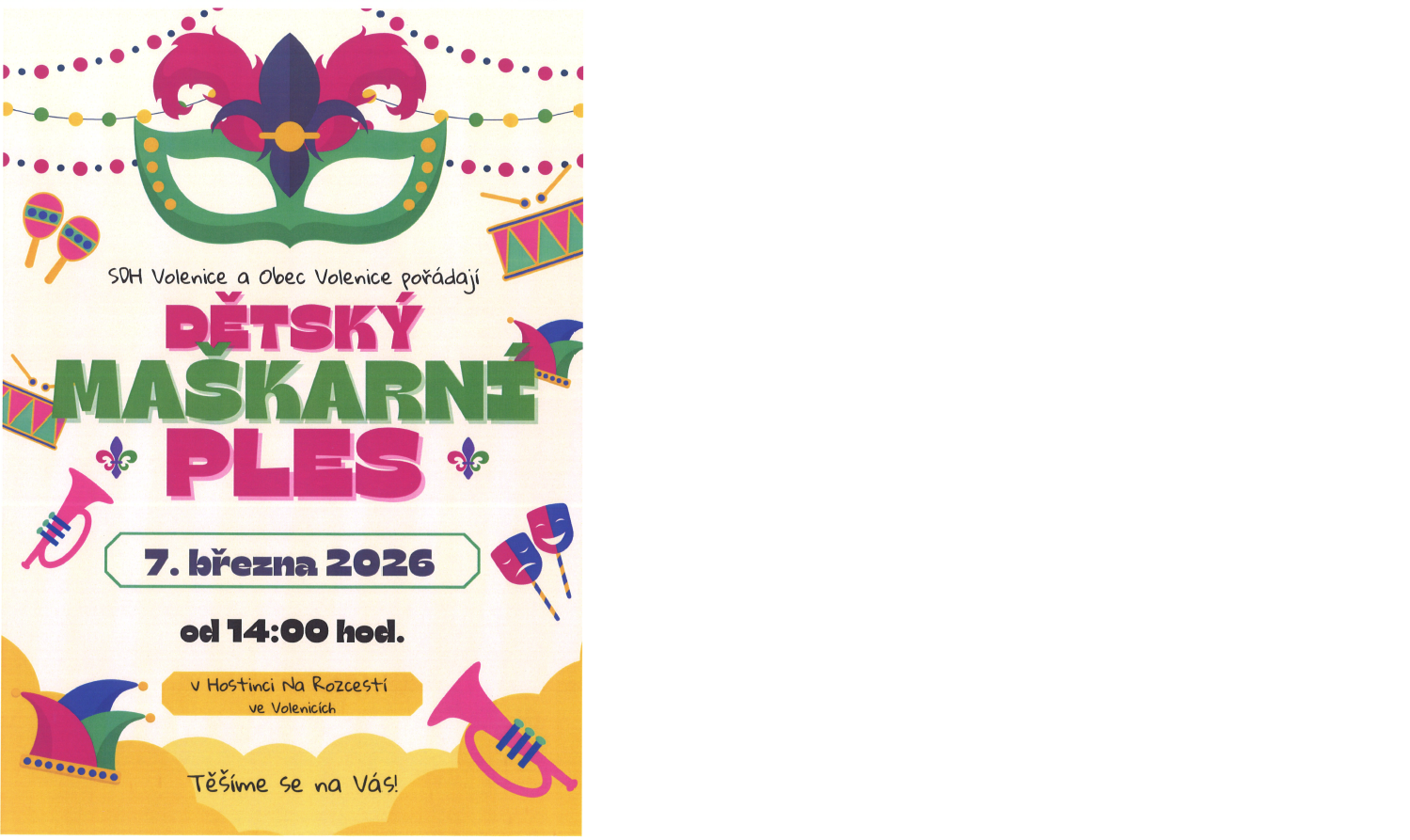 Dětský maškarní ples