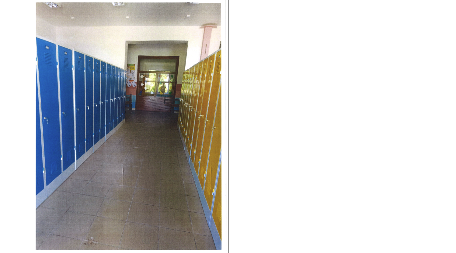 Obec Volenice - modernizace šaten v ZŠ Volenice čp.112