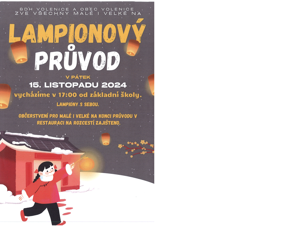 LAMPIONOVÝ PRŮVOD