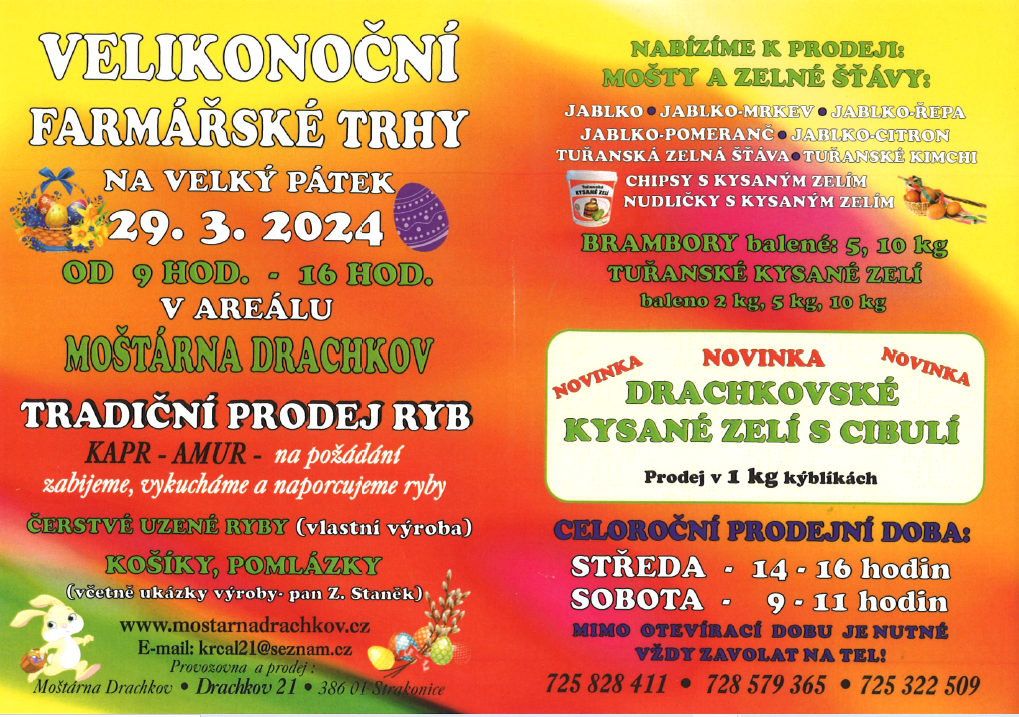 Velikonoční farmářské trhy